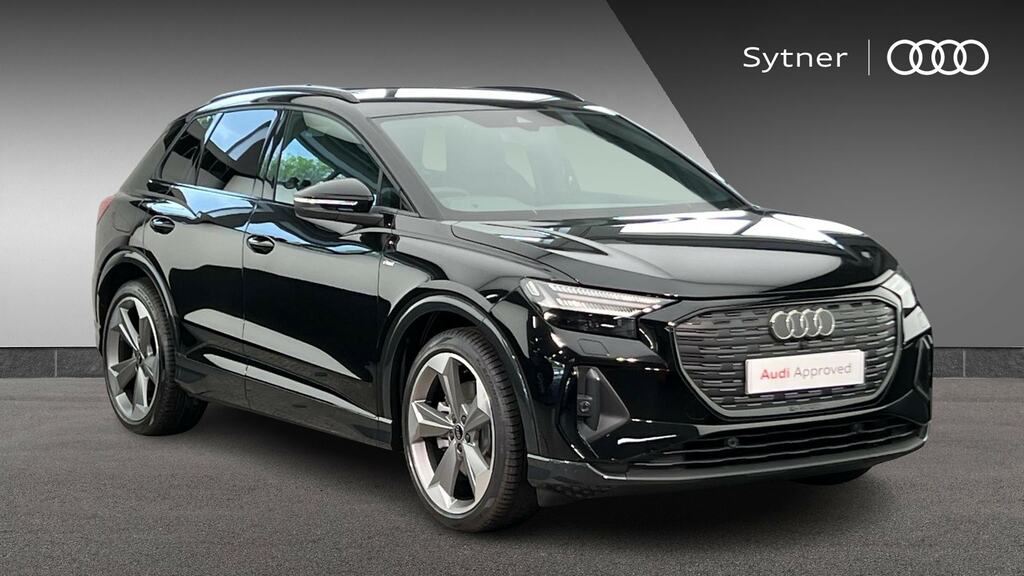 Audi Q4 E Tron 150Kw 40 63Kwh Black Edition Tech Pack Black