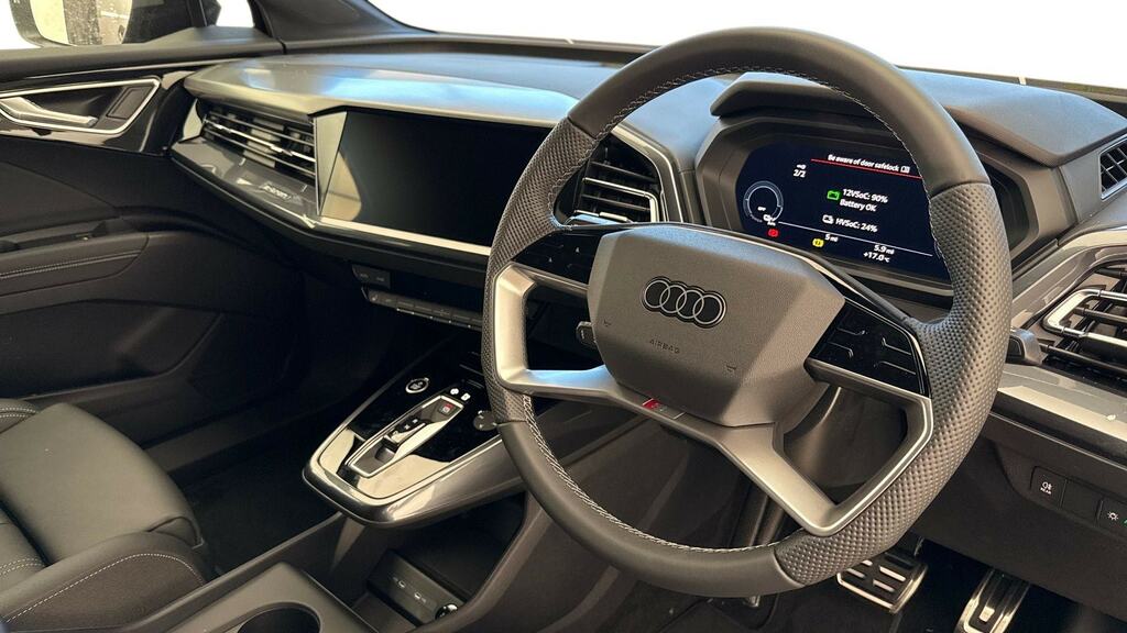 Audi Q4 E Tron 210Kw 45 82Kwh S Line Leather Black #6