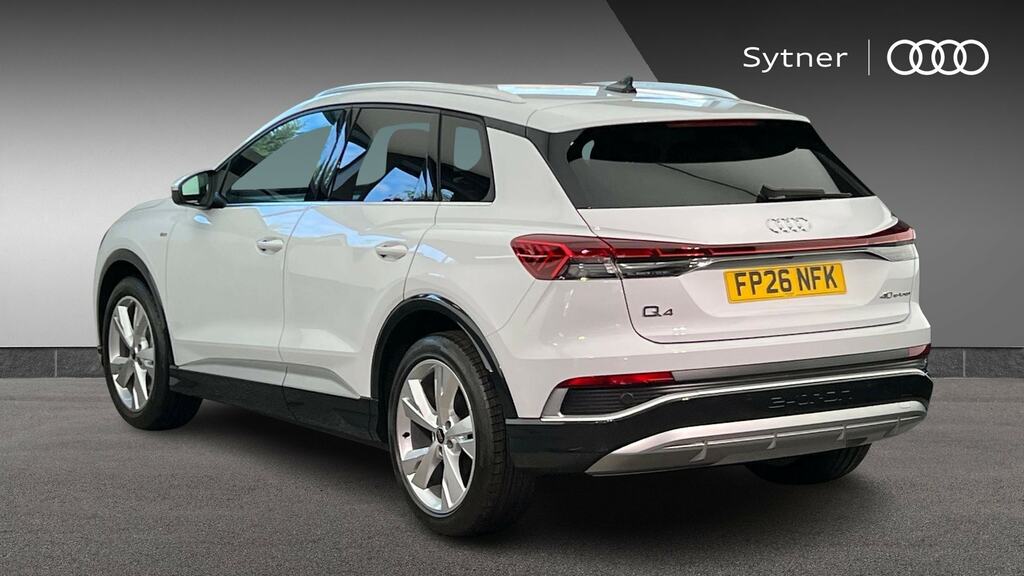 Audi Q4 E Tron 150Kw 40 63Kwh S Line Leather White #3