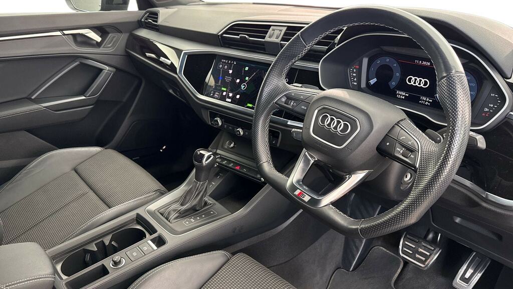 Audi Q3 35 Tdi Black Edition S Tronic Cs Pack KP23UKD Grey #6