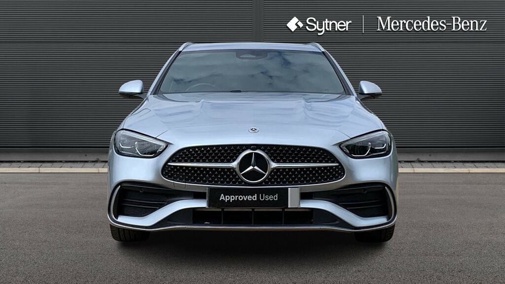 Mercedes-Benz C Class C200 Amg Line 9G-tronic Silver #6