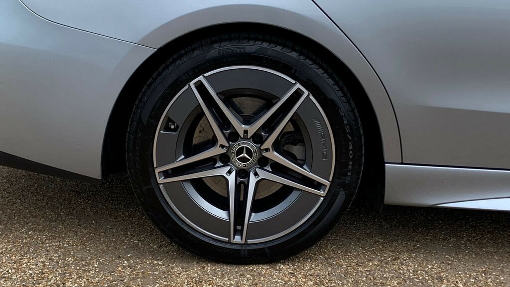 Mercedes-Benz C Class C200 Amg Line 9G-tronic Silver #5