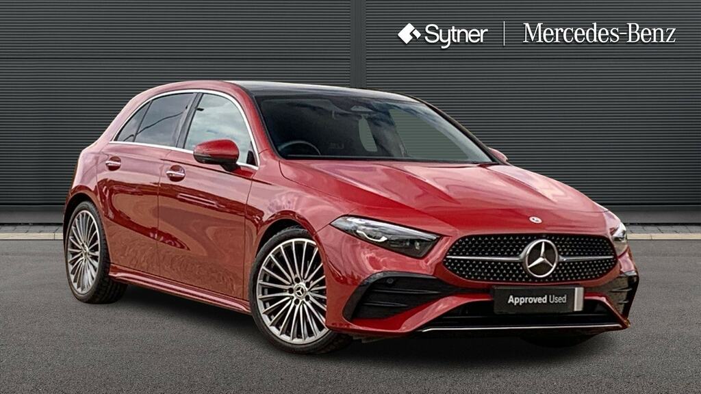 Mercedes-Benz A Class A180 Amg Line Premium Plus Red