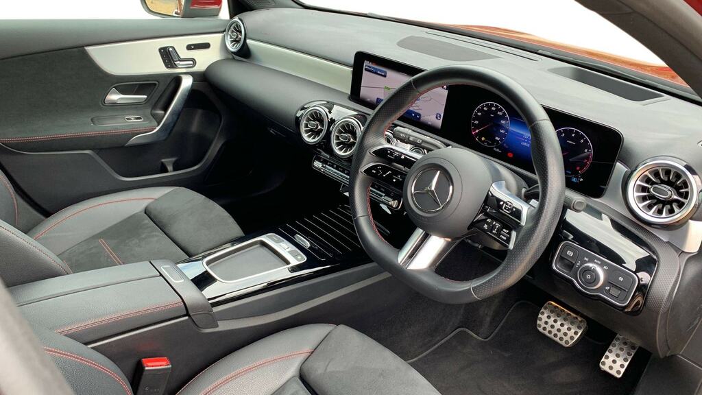 Mercedes-Benz A Class A180 Amg Line Premium Plus KM74NYL Red #3