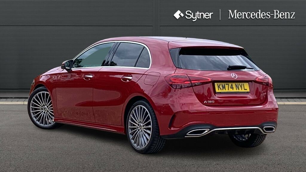 Mercedes-Benz A Class A180 Amg Line Premium Plus KM74NYL Red #2