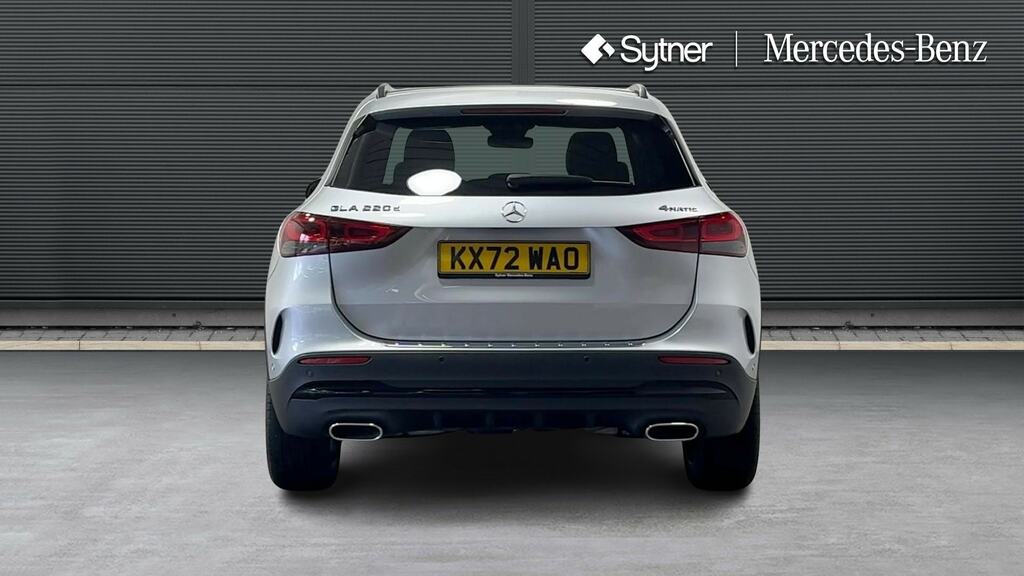 Mercedes-Benz GLA Class Gla 220D 4Matic Amg Line Prem Night Ed KX72WAO Silver #6