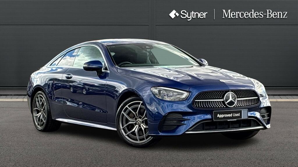 Mercedes-Benz E Class E220d Amg Line Premium 9G-tronic Blue