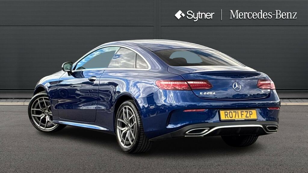 Mercedes-Benz E Class E220d Amg Line Premium 9G-tronic RO71FZP Blue #2