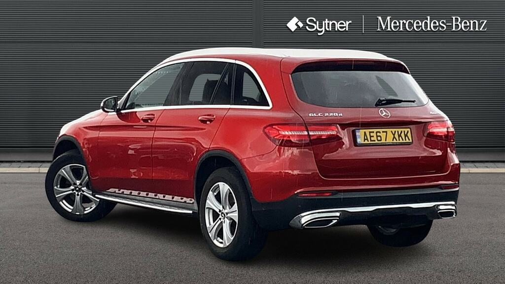 Mercedes-Benz GLC Class Glc 220D 4Matic Sport 9G-tronic AE67XKK Red #2