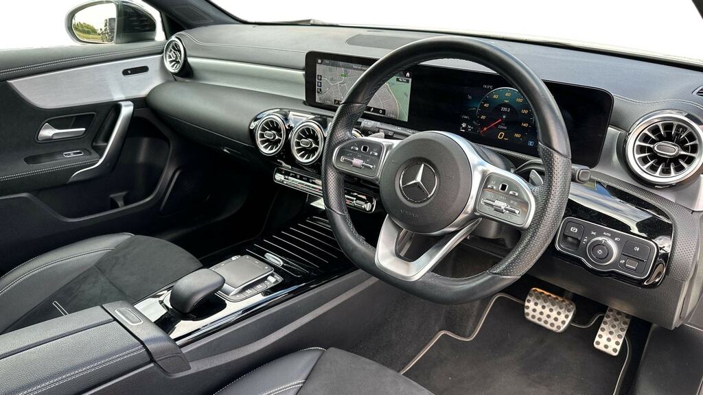 Mercedes-Benz A Class A200 Amg Line Executive Edition VA21GVX White #3