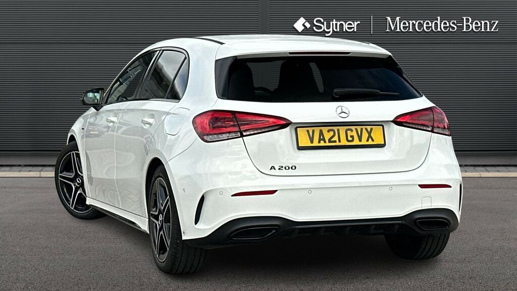 Mercedes-Benz A Class A200 Amg Line Executive Edition VA21GVX White #2