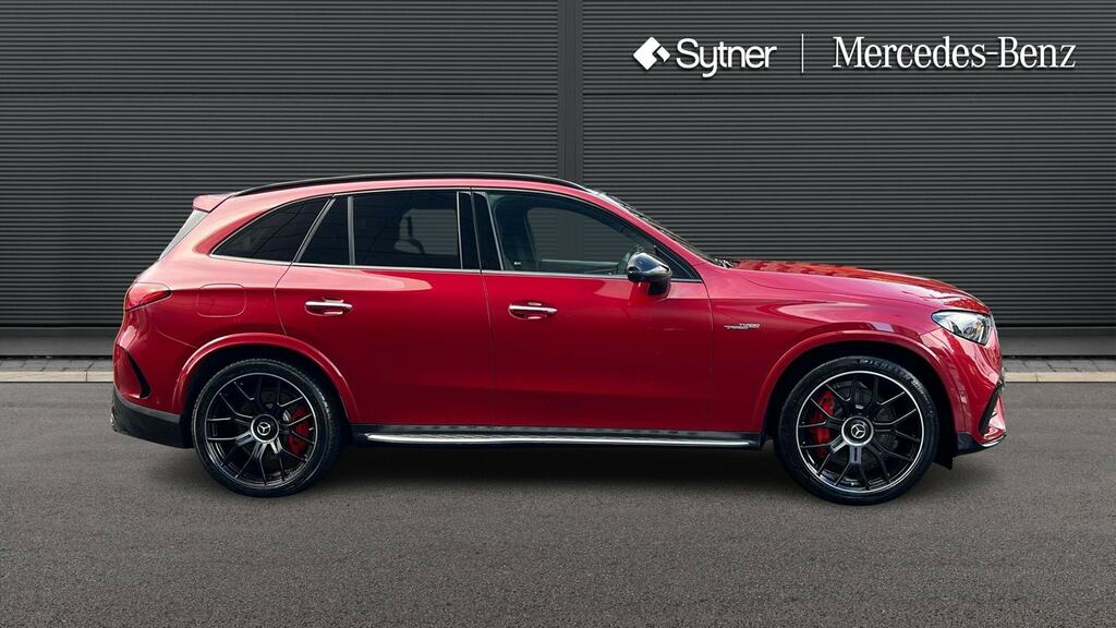 Mercedes-Benz GLC Class Glc 63 S 4Matic E Perform Night Ed Prem Mct KR75LXM Red #4