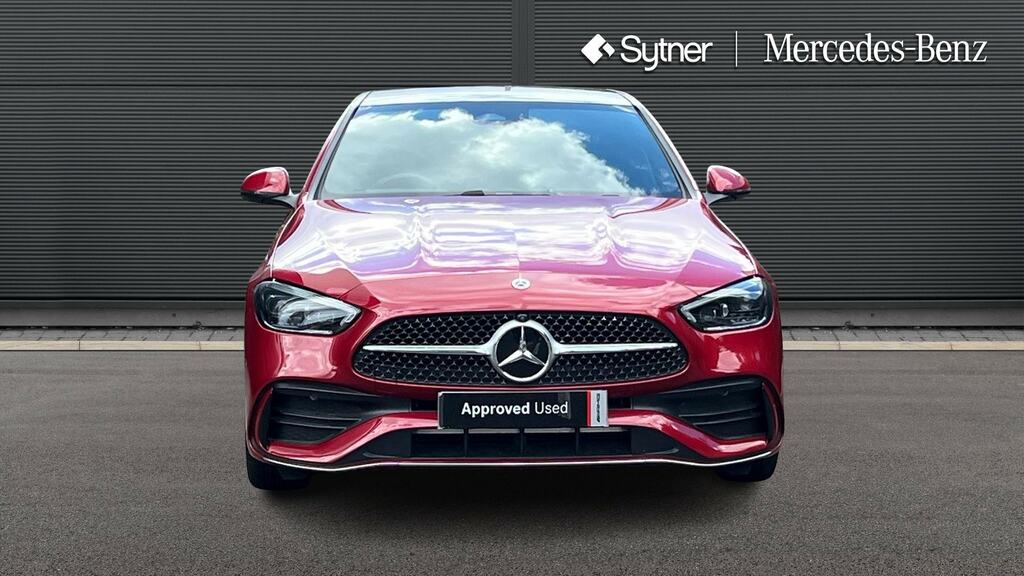 Mercedes-Benz C Class C220d Amg Line Premium Plus 9G-tronic Red #6