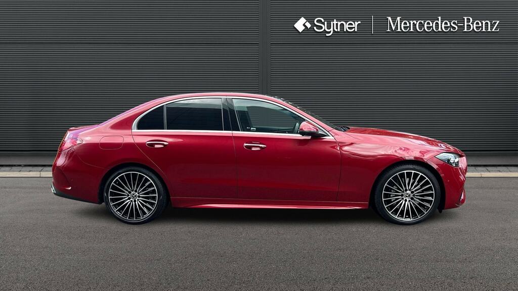 Mercedes-Benz C Class C220d Amg Line Premium Plus 9G-tronic Red #4