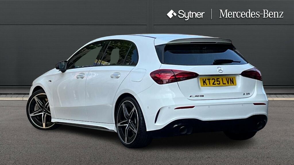 Mercedes-Benz A Class A35 4Matic Premium KT25LVN White #2