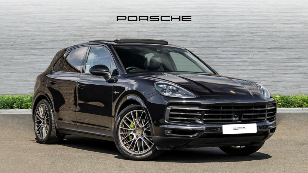 Porsche Cayenne E-hybrid Tiptronic S Black #3