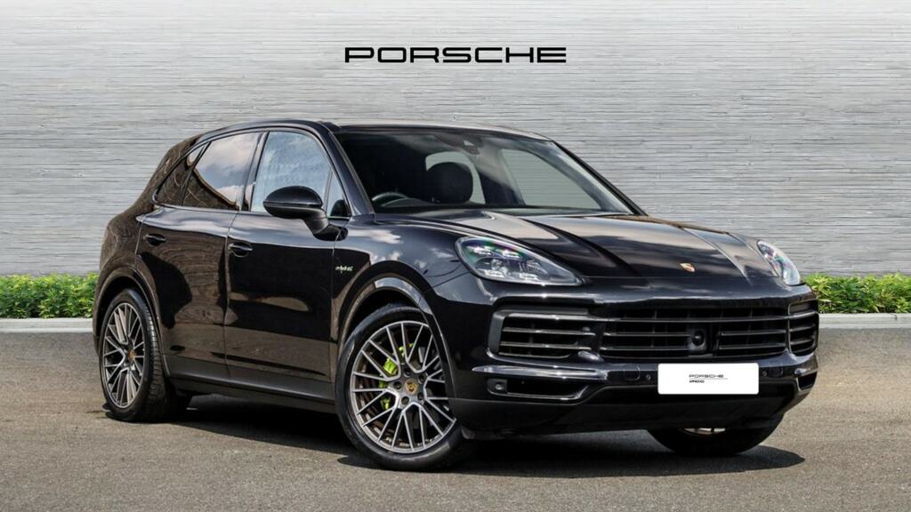 Porsche Cayenne E-hybrid Tiptronic S Black