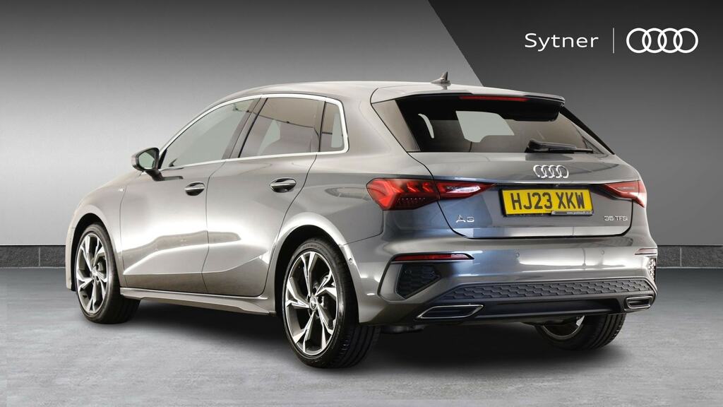 Audi A3 35 Tfsi S Line S Tronic Comfortsound HJ23XKW Grey #3