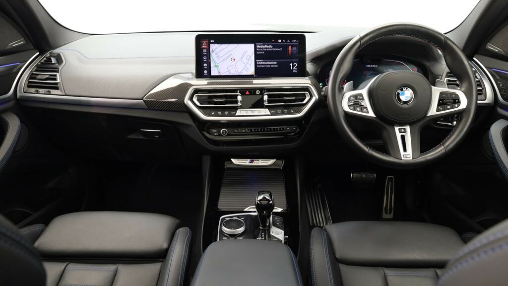 BMW X3 Xdrive M40d Mht Black #4
