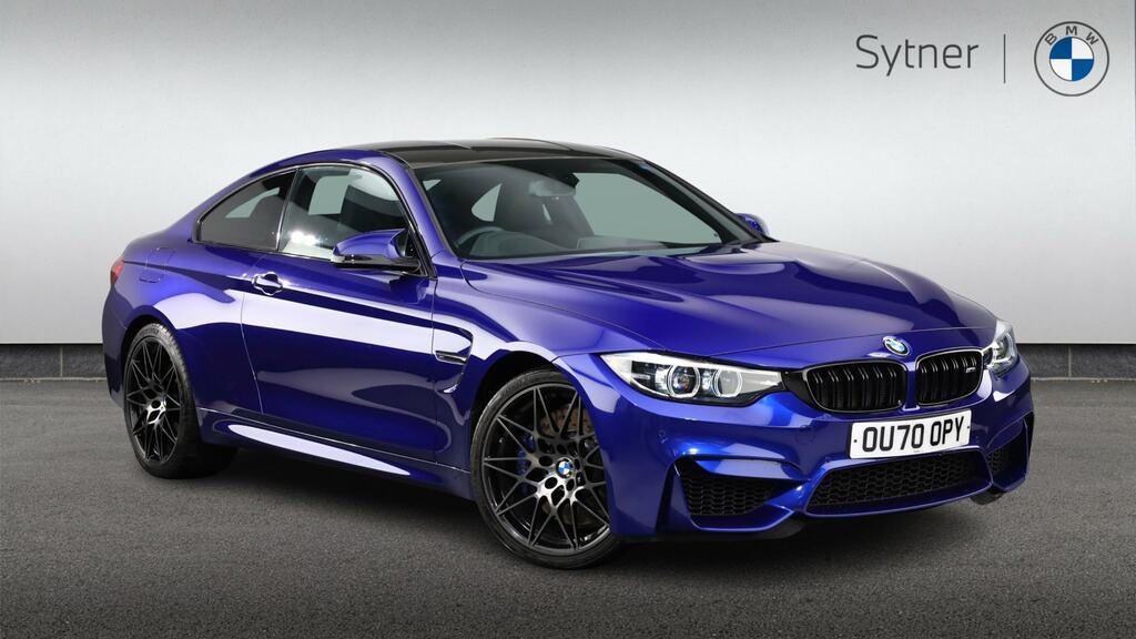 BMW M4 M4 Competition Step Blue