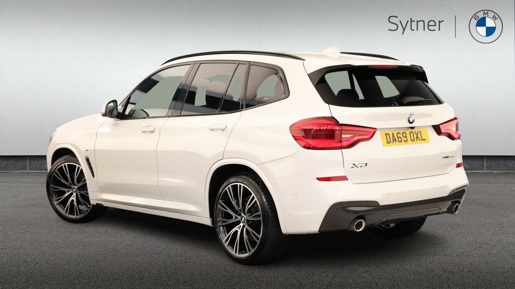 BMW X3 Xdrive20d M Sport Step Plus Pack DA69OXL White #2
