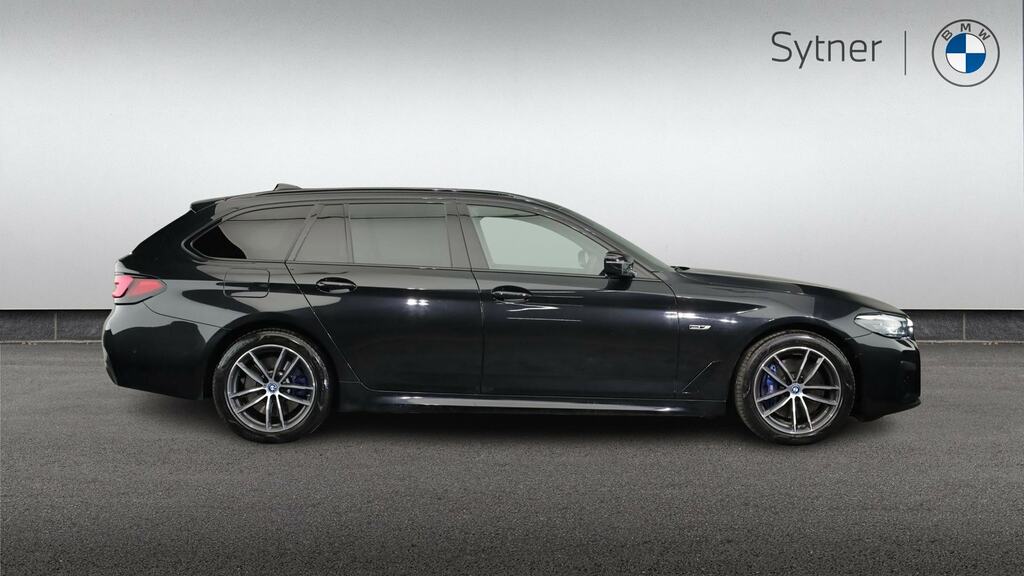 BMW 5 Series 530E M Sport Tech Pack YK23WMH Black #3
