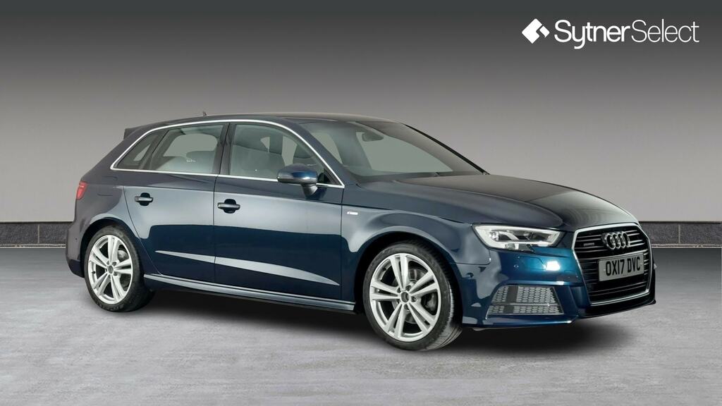Audi A3 2.0 Tfsi Quattro S Line S Tronic Blue