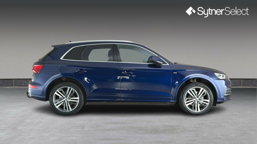 Audi Q5 2.0 Tdi Quattro S Line S Tronic KR18LNH Blue #3
