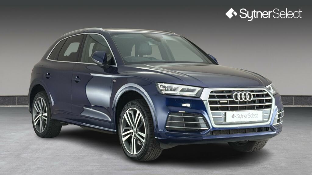 Audi Q5 2.0 Tdi Quattro S Line S Tronic Blue