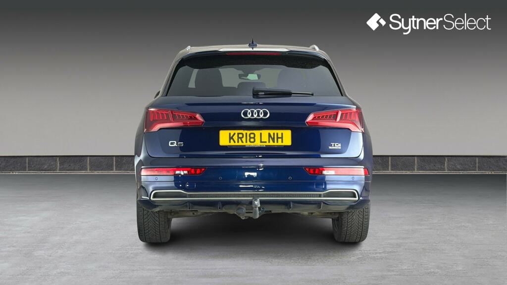 Audi Q5 2.0 Tdi Quattro S Line S Tronic KR18LNH Blue #5