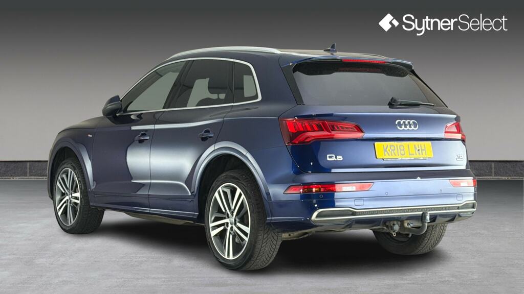 Audi Q5 2.0 Tdi Quattro S Line S Tronic KR18LNH Blue #2