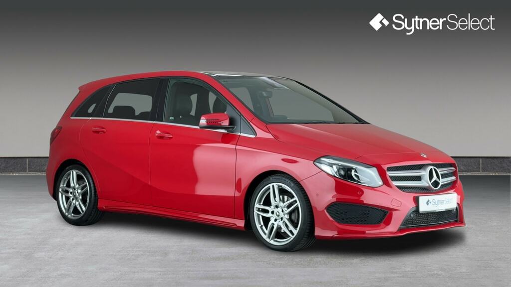 Mercedes-Benz B Class B200d Amg Line Premium Plus Red