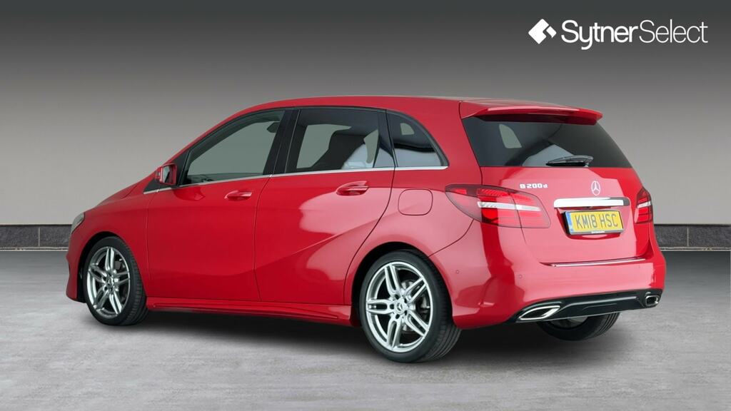 Mercedes-Benz B Class B200d Amg Line Premium Plus Red #2