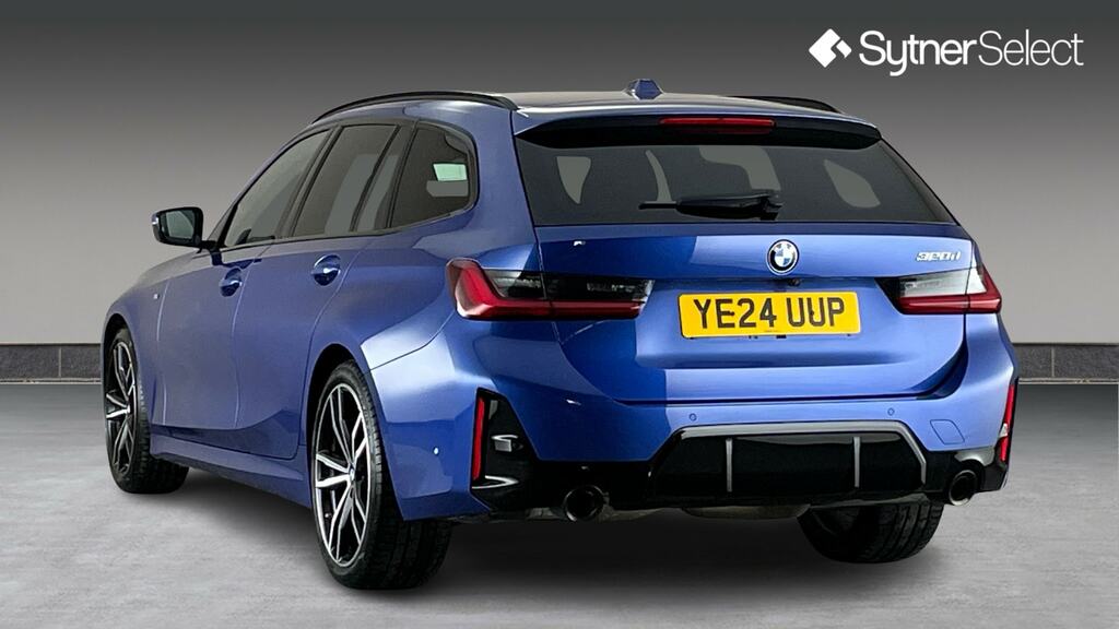 BMW 3 Series 320D Mht M Sport Step Pro Pack YE24UUP Blue #2