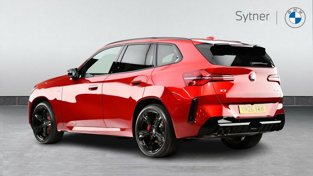 BMW X3 M50 Xdrive YP26VAM Red #2