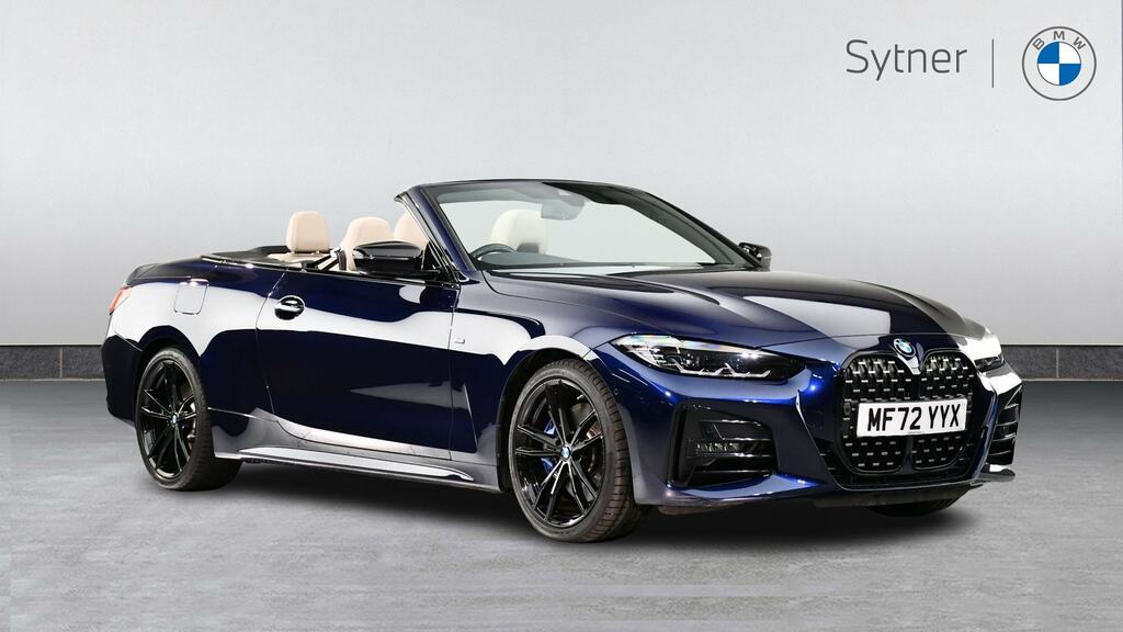 BMW 4 Series 430D Mht M Sport Pro Edition Step Blue