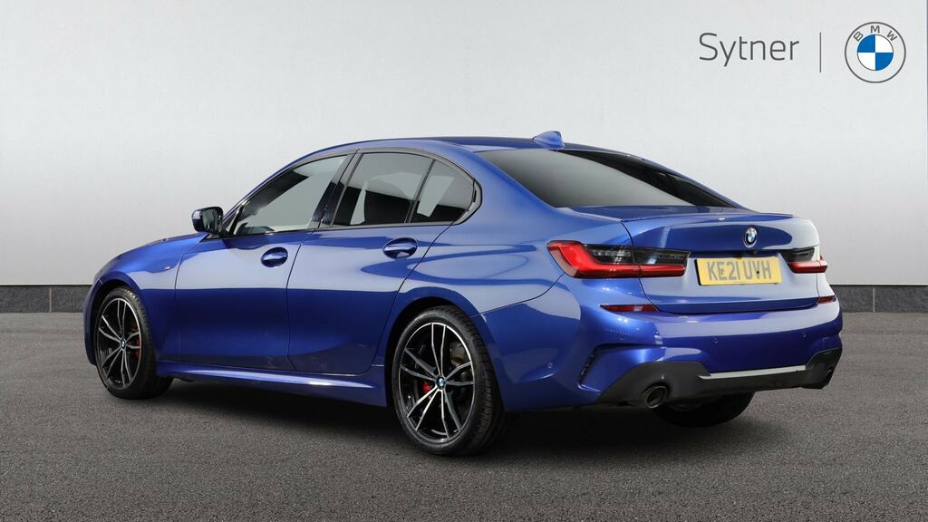 BMW 3 Series 320D Mht M Sport Step Plus Pack KE21UVH Blue #2