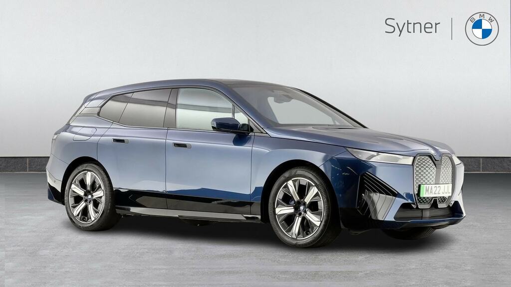 BMW iX 240Kw Xdrive40 M Sport 76.6Kwh Sky Blue