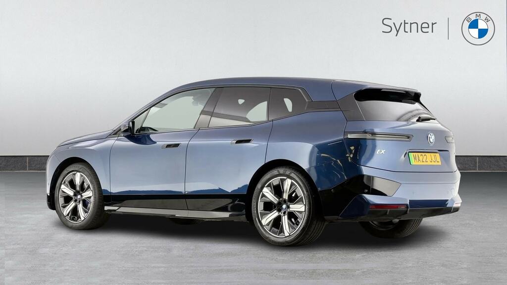 BMW iX 240Kw Xdrive40 M Sport 76.6Kwh Sky MA22JJL Blue #2