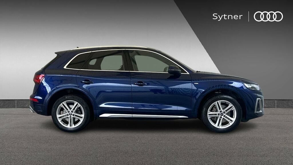Audi Q5 45 Tfsi Quattro S Line S Tronic YB23ULV Blue #4
