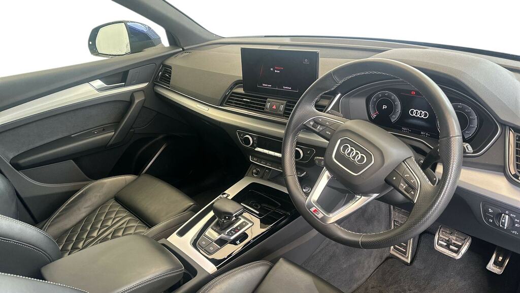 Audi Q5 45 Tfsi Quattro S Line S Tronic YB23ULV Blue #6