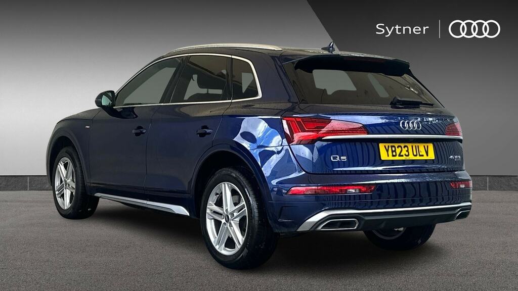 Audi Q5 45 Tfsi Quattro S Line S Tronic YB23ULV Blue #3