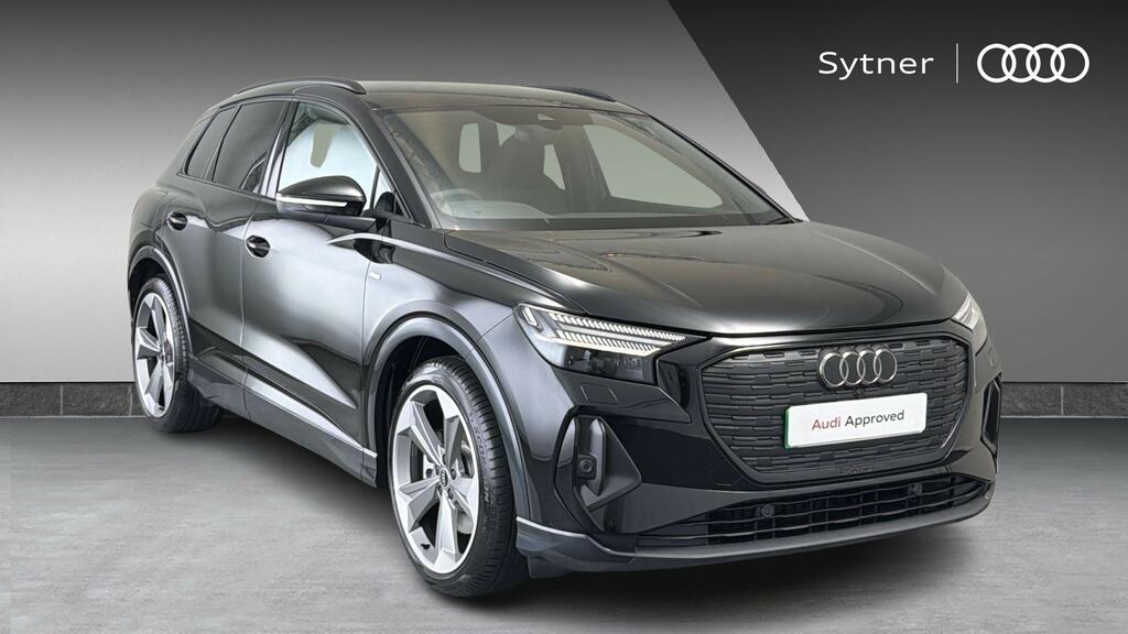 Audi Q4 E Tron 150Kw 40 63Kwh Black Edition Tech Pack Black
