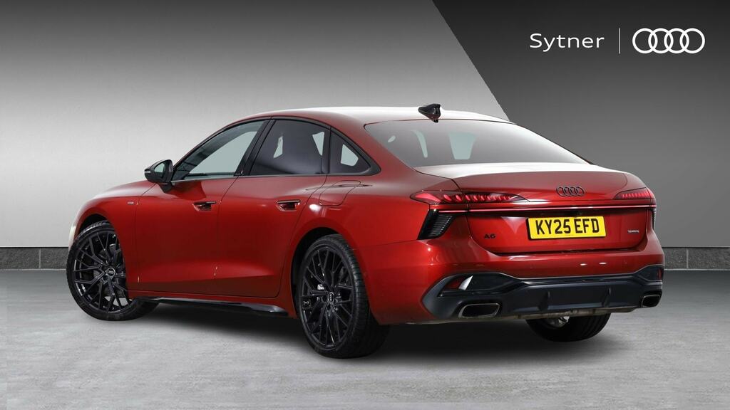 Audi A6 Saloon 2.0 E-hybrid Qtro 299 Launch Edition S Tronic KY25EFD Red #3