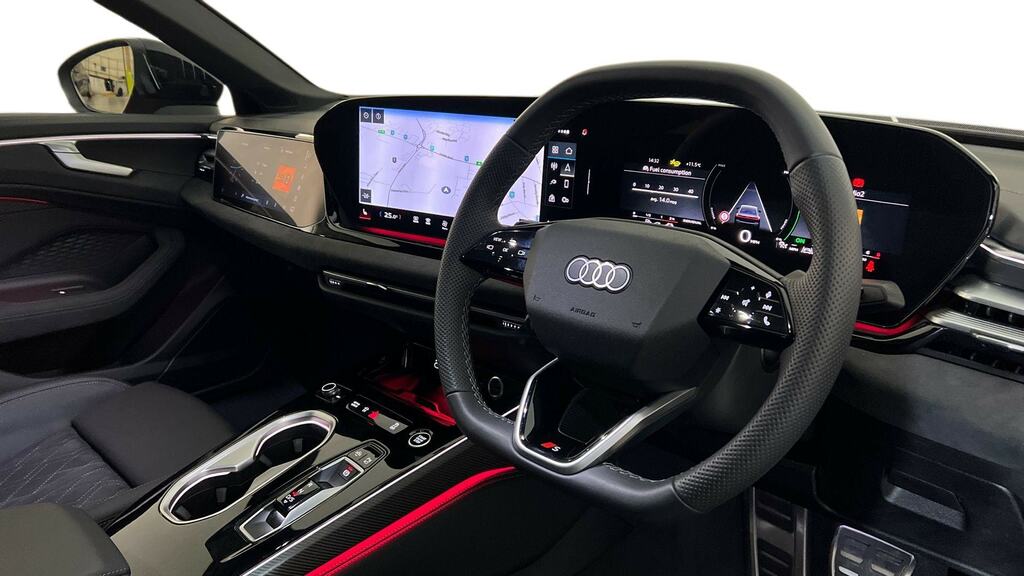 Audi A6 Saloon 2.0 E-hybrid Qtro 299 Launch Edition S Tronic KY25EFD Red #6