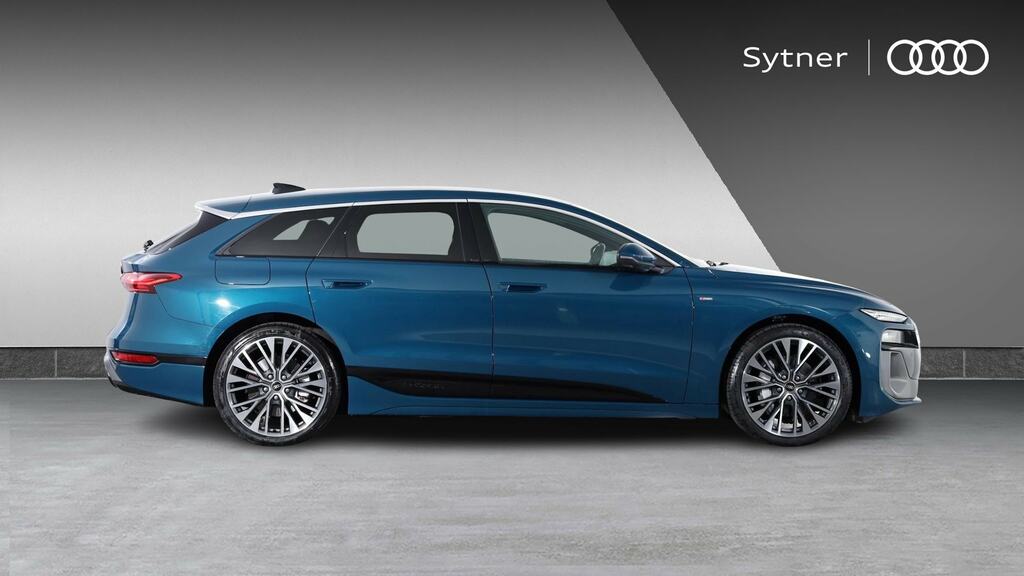 Audi A6 E-tron Avant 270Kw Performance 100Kwh S Line Sv KM75NWK Blue #4