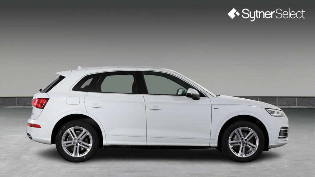 Audi Q5 40 Tdi Quattro S Line S Tronic Tech Pack EW19ONB White #3