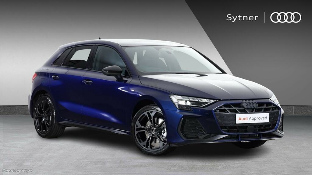 Audi A3 1.5 Tfsi E 204 Black Ed S Tronic Tech Pack Blue