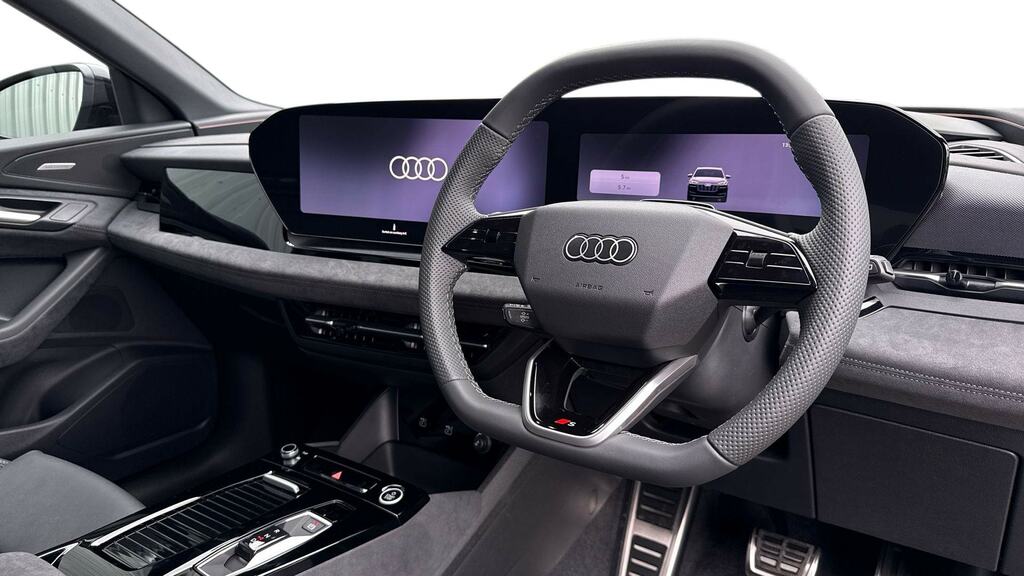 Audi Q6 E-Tron 185Kw 83Kwh Black Edition Tech YK26GOU Grey #6
