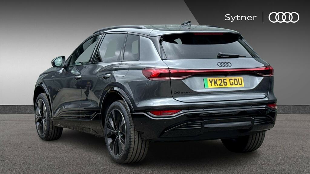 Audi Q6 E-Tron 185Kw 83Kwh Black Edition Tech YK26GOU Grey #3